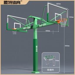 海燕式地埋方管篮球架